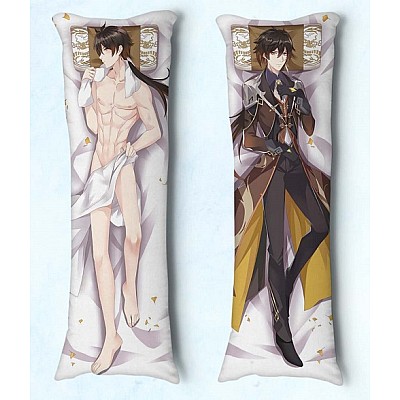 Travesseiro Dakimakura Genshin Impact Zhongli 07